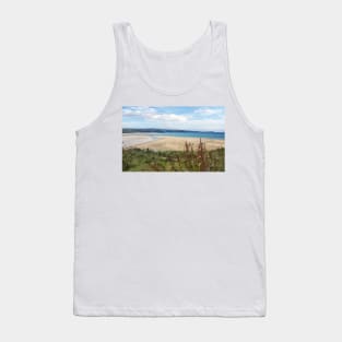 Hayle Beach, Cornwall, St Ives Bay, England art Tank Top